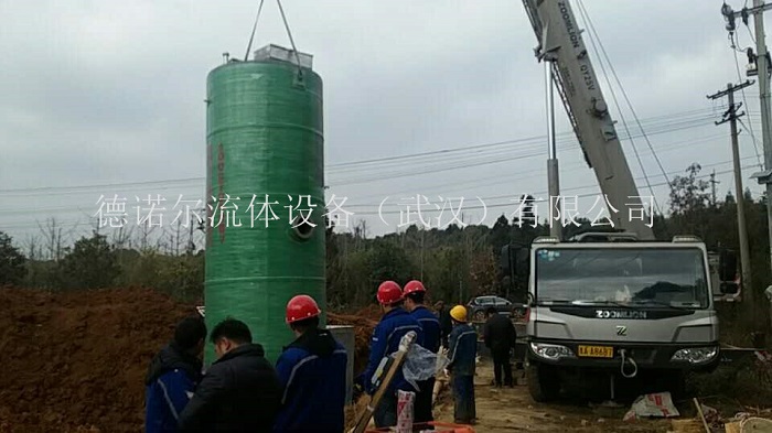 貴陽一體化預制泵站安裝現(xiàn)場 貴陽一體化預制泵站安裝現(xiàn)場